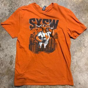 University of Texas longhorns SXSW graphic t-shirt